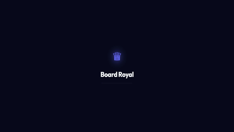 Board Royal multiplayer board game